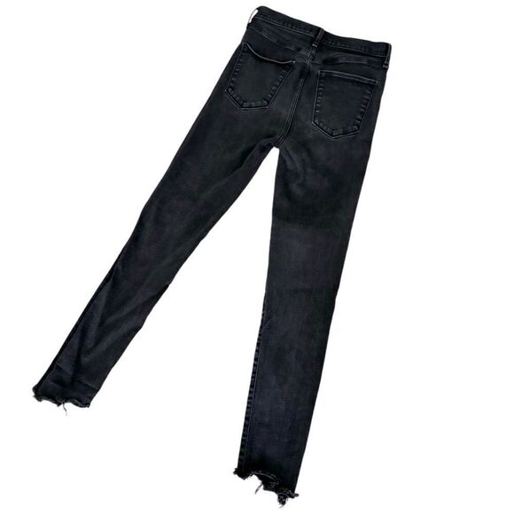 Abercrombie & Fitch Black Ultra High Rise Super Skinny Jeans Size 27/4 - Picture 4 of 6